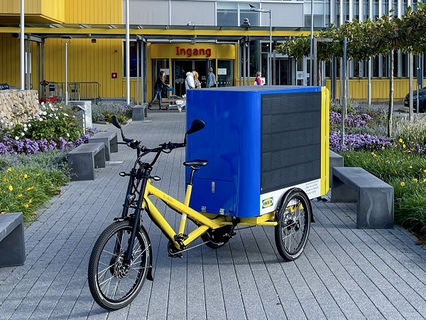 IKEA bets on solar-powered cargo bikes to reduce the home delivery climate footprint
